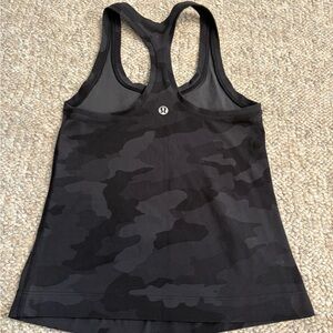 lululemon athletica Black Camo Women's Tank Top